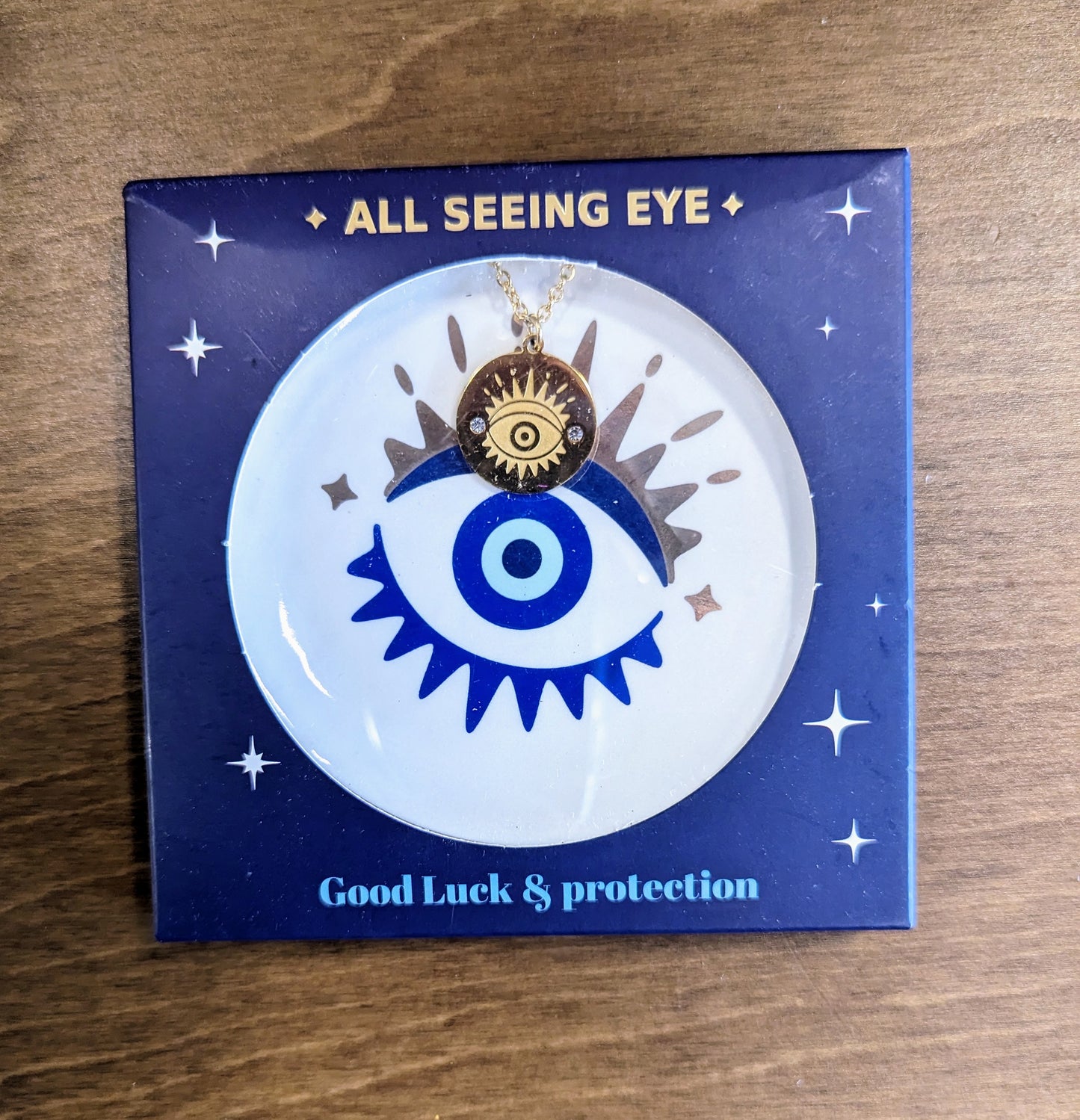 All Seeing Eye Necklace and Trinket Dish