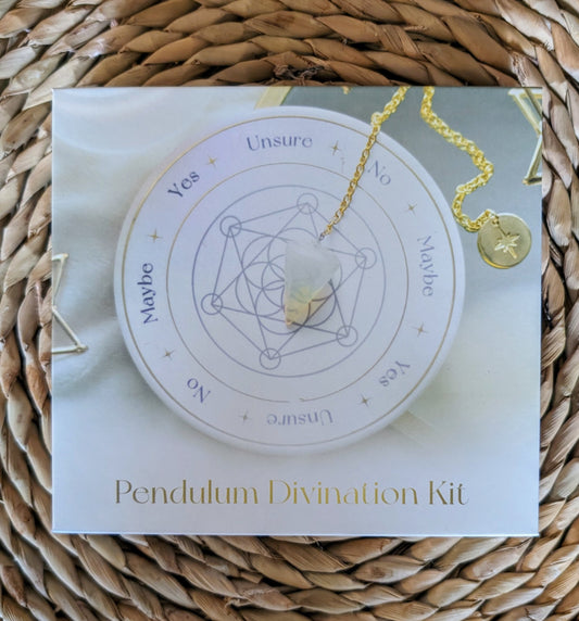 Opalite Pendulum Divination Kit