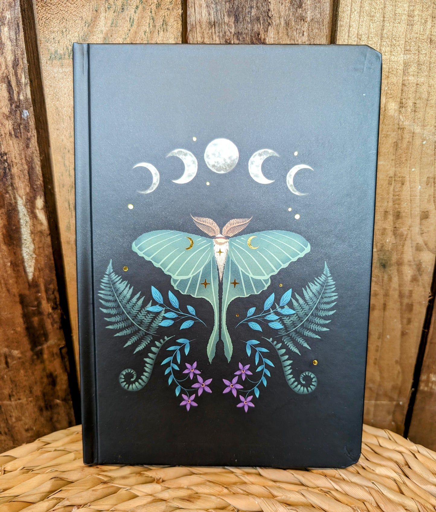 Luna Moth A5 Notebook