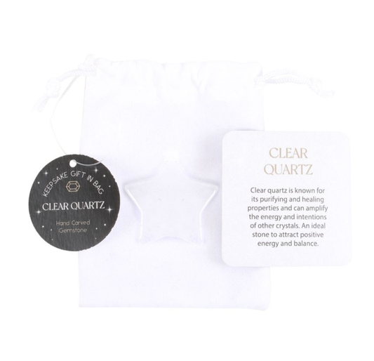 Clear Quartz Star Gift bag