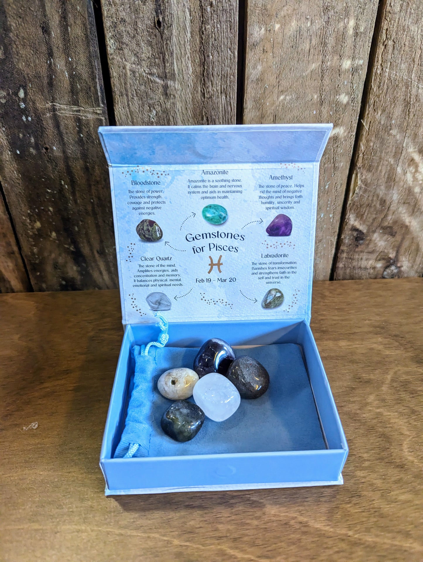 Zodiac Crystal Gift Set