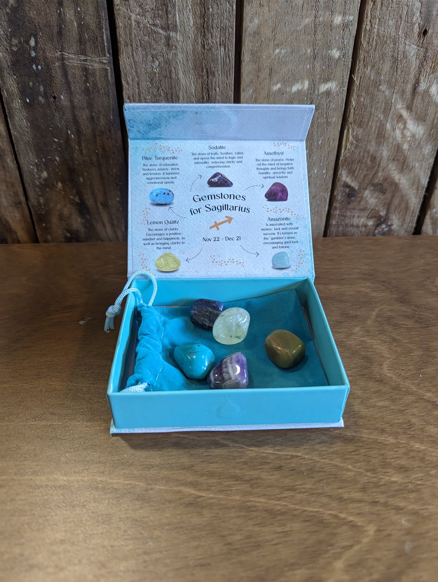 Zodiac Crystal Gift Set