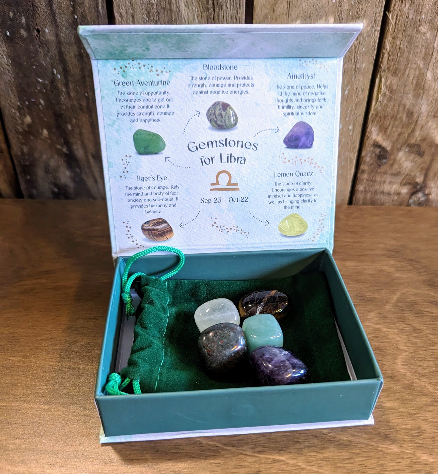 Zodiac Crystal Gift Set