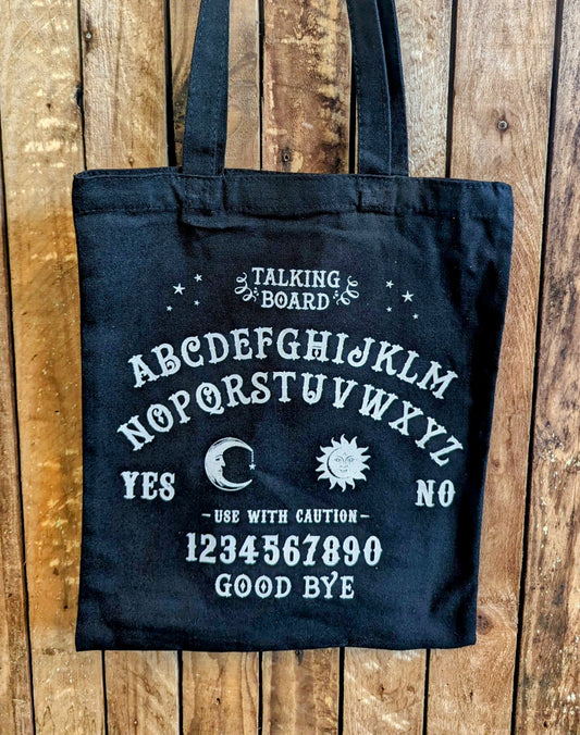 Talking Board Cotton Tote Bag