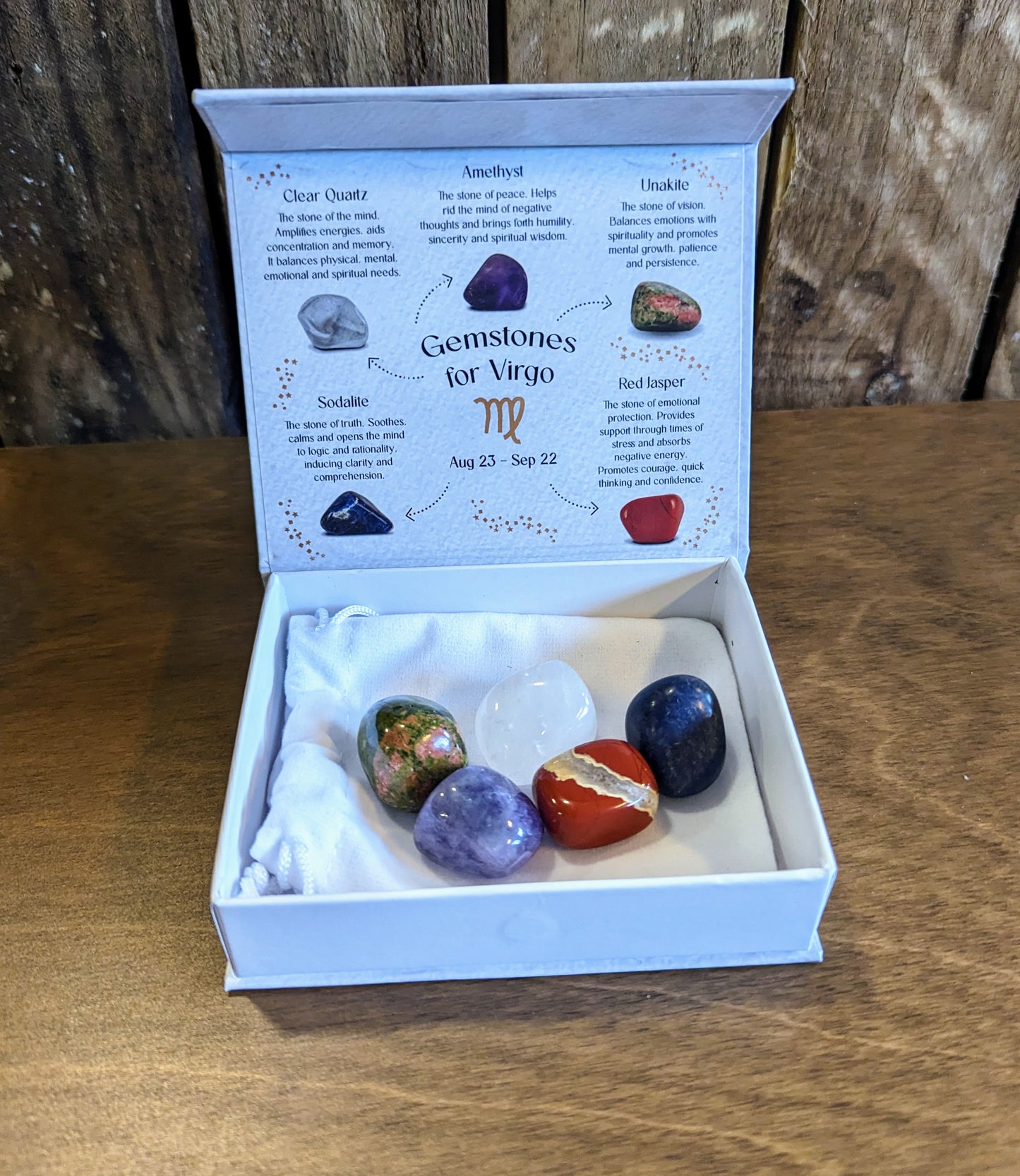 Zodiac Crystal Gift Set