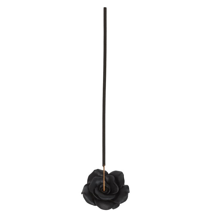 Black Rose Incense Holder