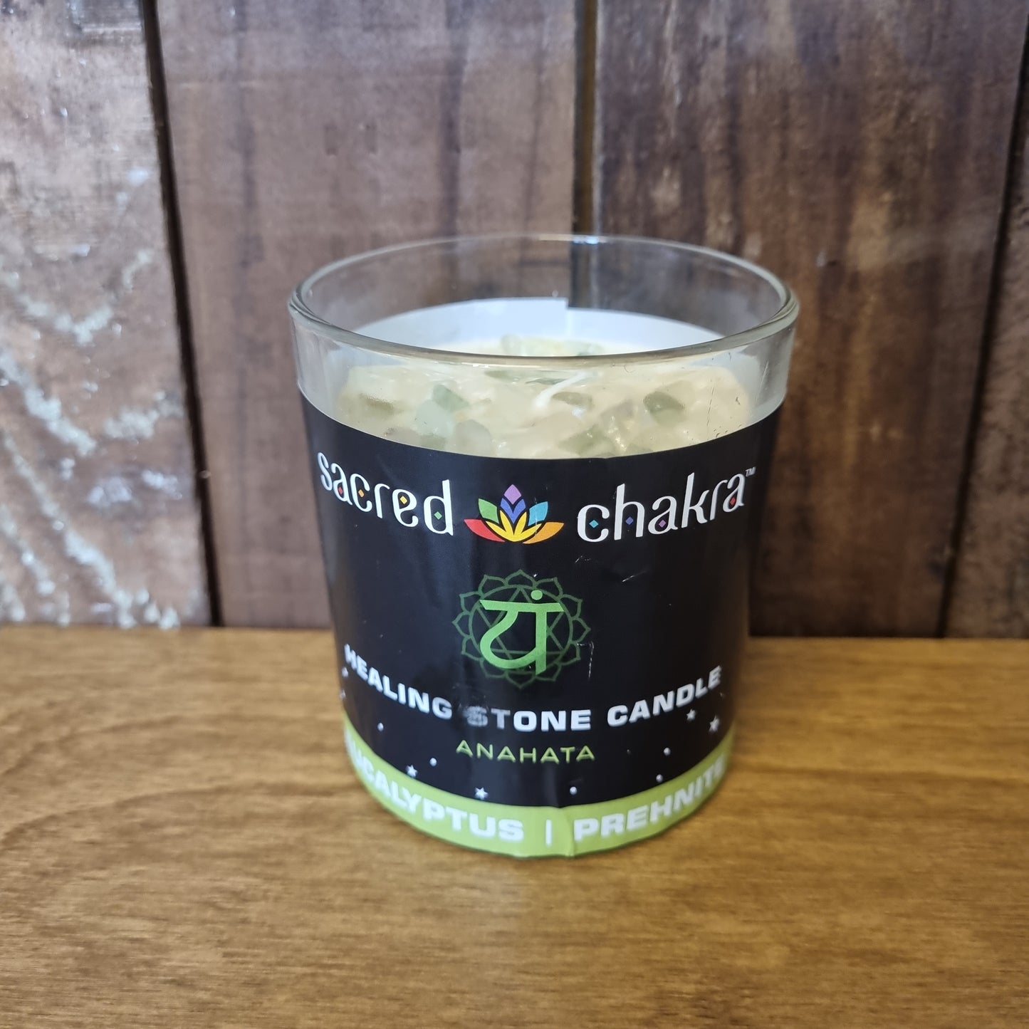 Chakra Healing Stone Candle 9cm