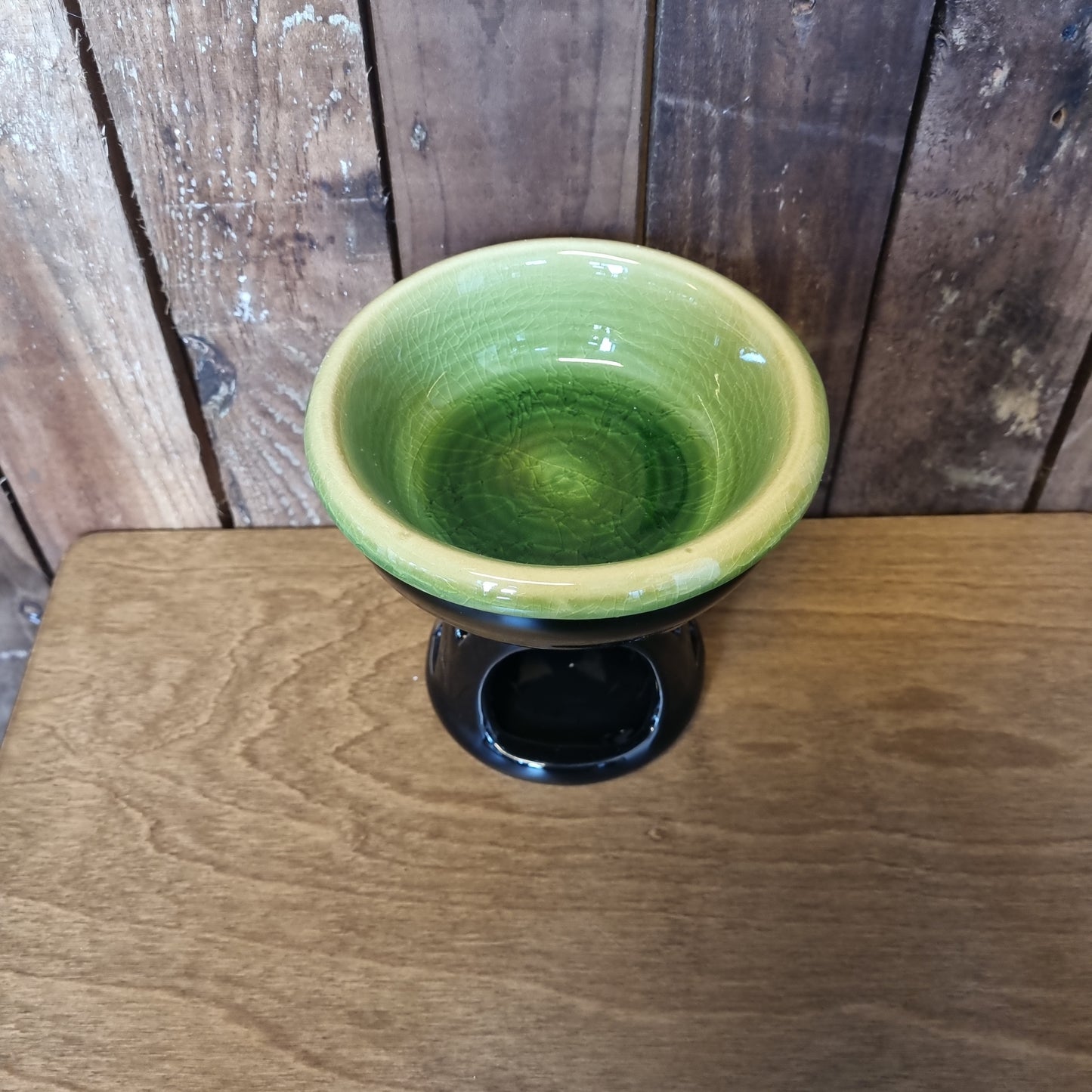 Deep Bowl Oil Burner in Green