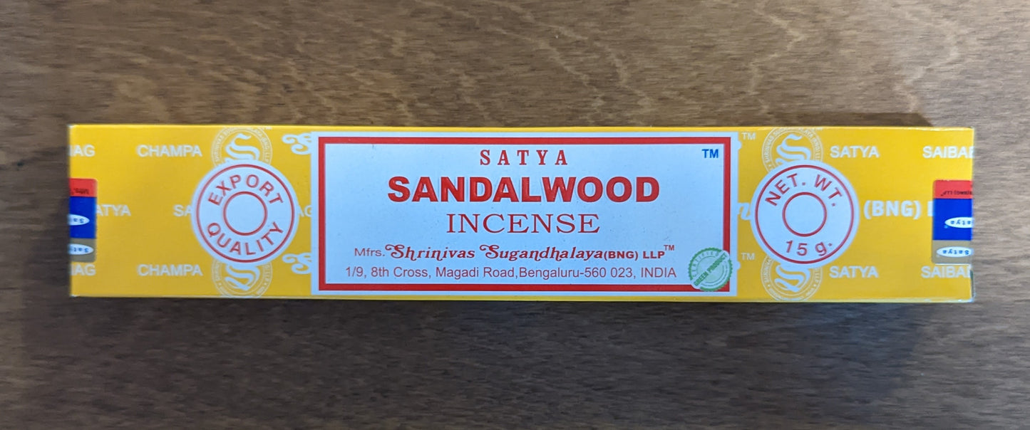 Satya Sandalwood Incense