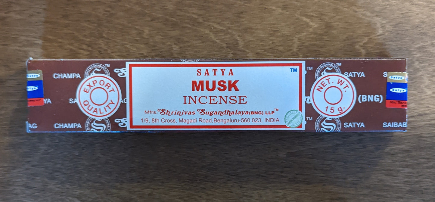 Satya Musk Incense