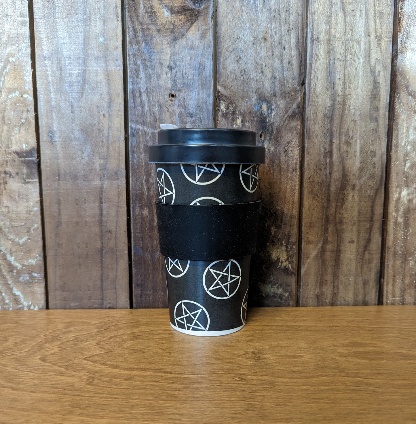 Pentagram Bamboo Travel Mug