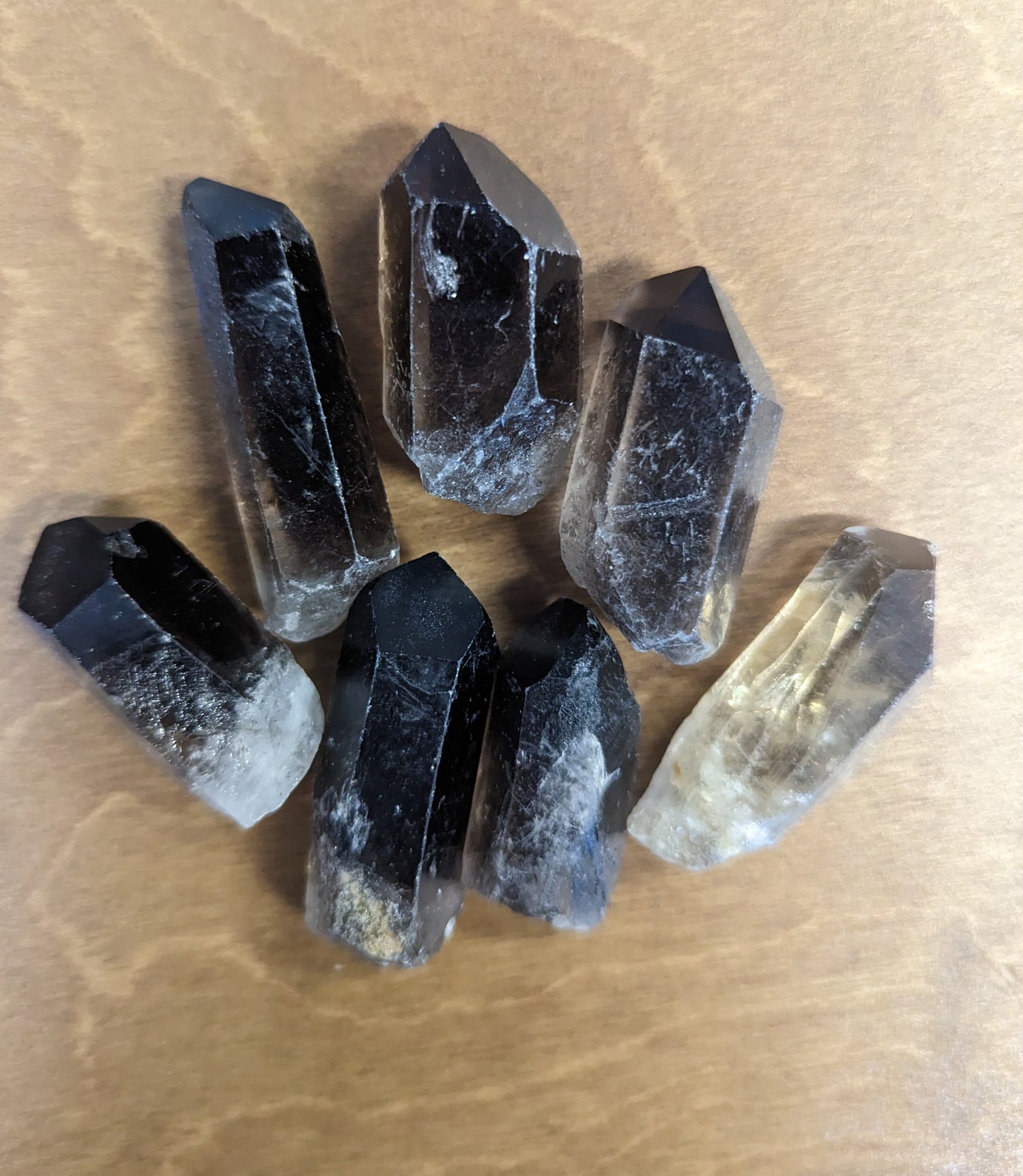 Smoky Quartz Rough Points